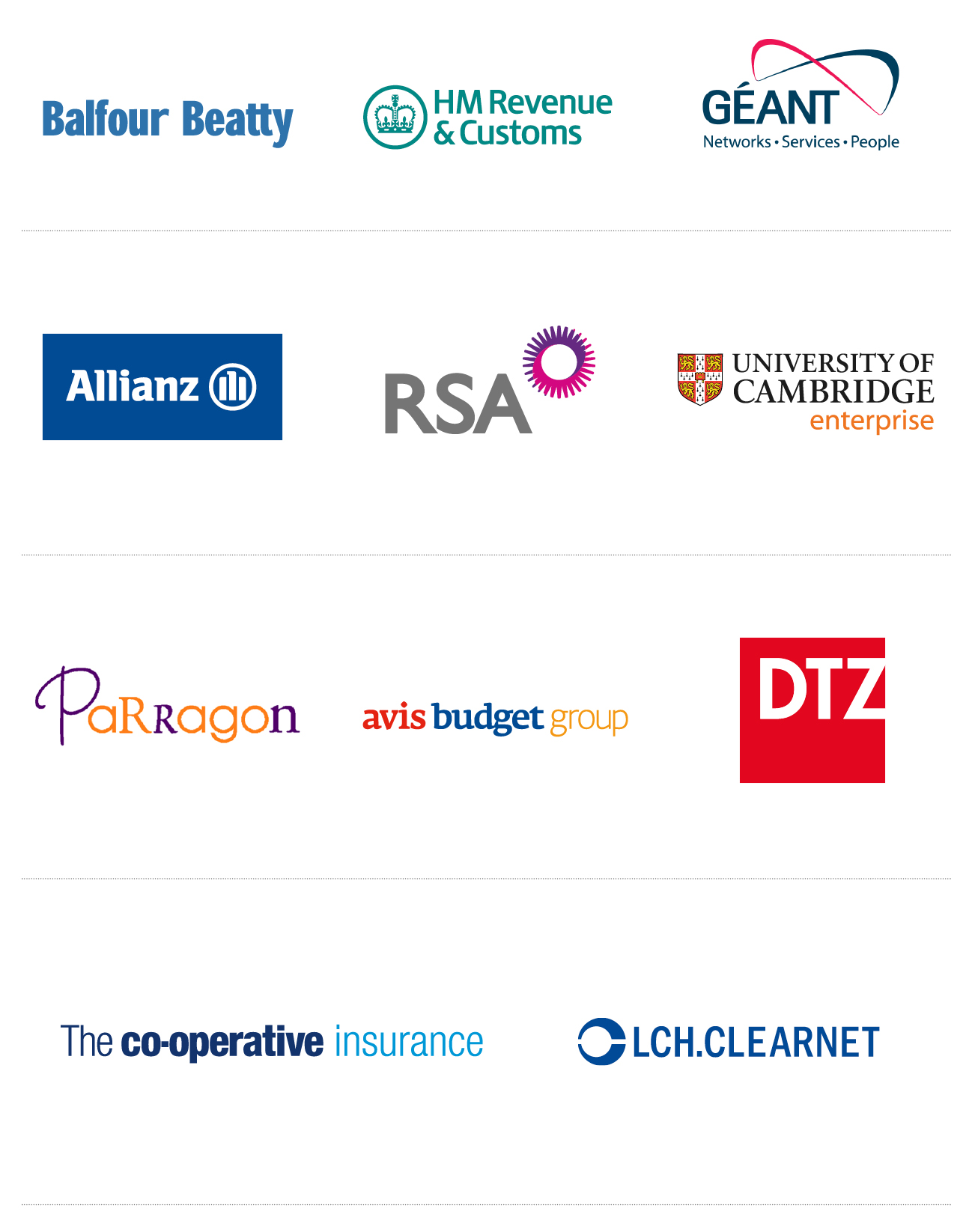 Fitzwilliam's clients
